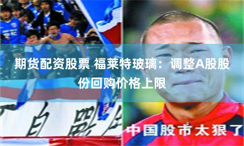 期货配资股票 福莱特玻璃：调整A股股份回购价格上限